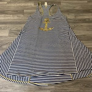 Sperry Top Sider Navy Blue Tank Top; Medium Women’s